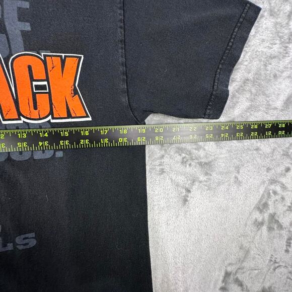 Vintage Y2K NFL Black/Orange Cincinnati Bengals Graphic T-shirt M - Picture 7 of 7